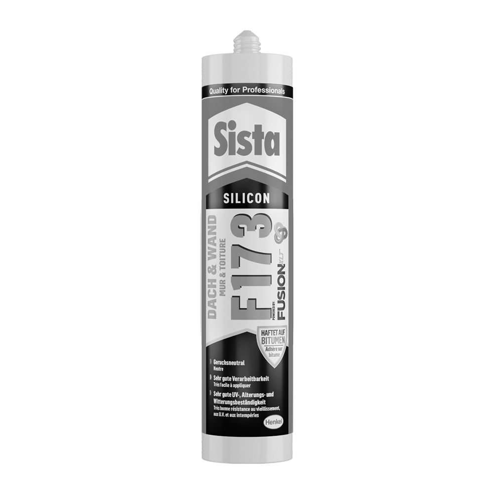 Walraven Sista Dach- und Wand-Silikon F173 Fusion, neutralvernetzend, Transparent, 3... WALRAVEN-HE-SDW73 4057278005455 (Abb. 2)