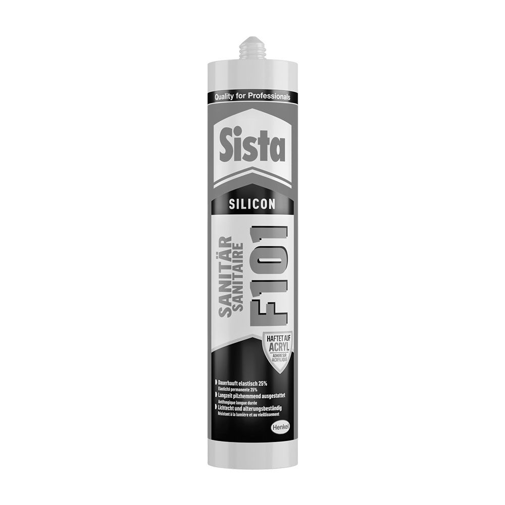 Walraven Sista Silikon F101 Sanitär, sauervernetzend pilzhemmend, Caramel, 300ml... WALRAVEN-HE-L11CL 4015000078597 (Abb. 2)