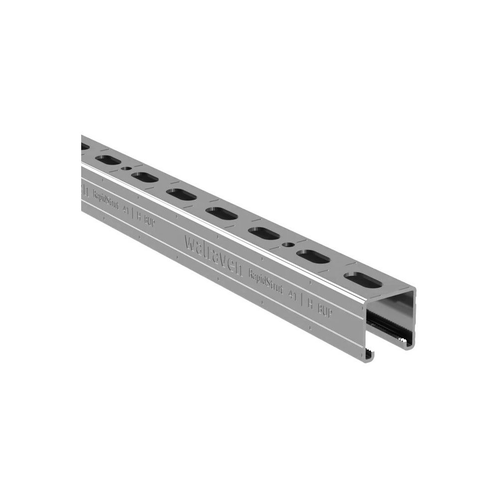 Walraven RapidStrut Montageschiene BUP, C-Profil 41x41mm Länge 0,75m Stärke 2,5mm... WALRAVEN-6501847075 8719942099943 (Abb. 2)