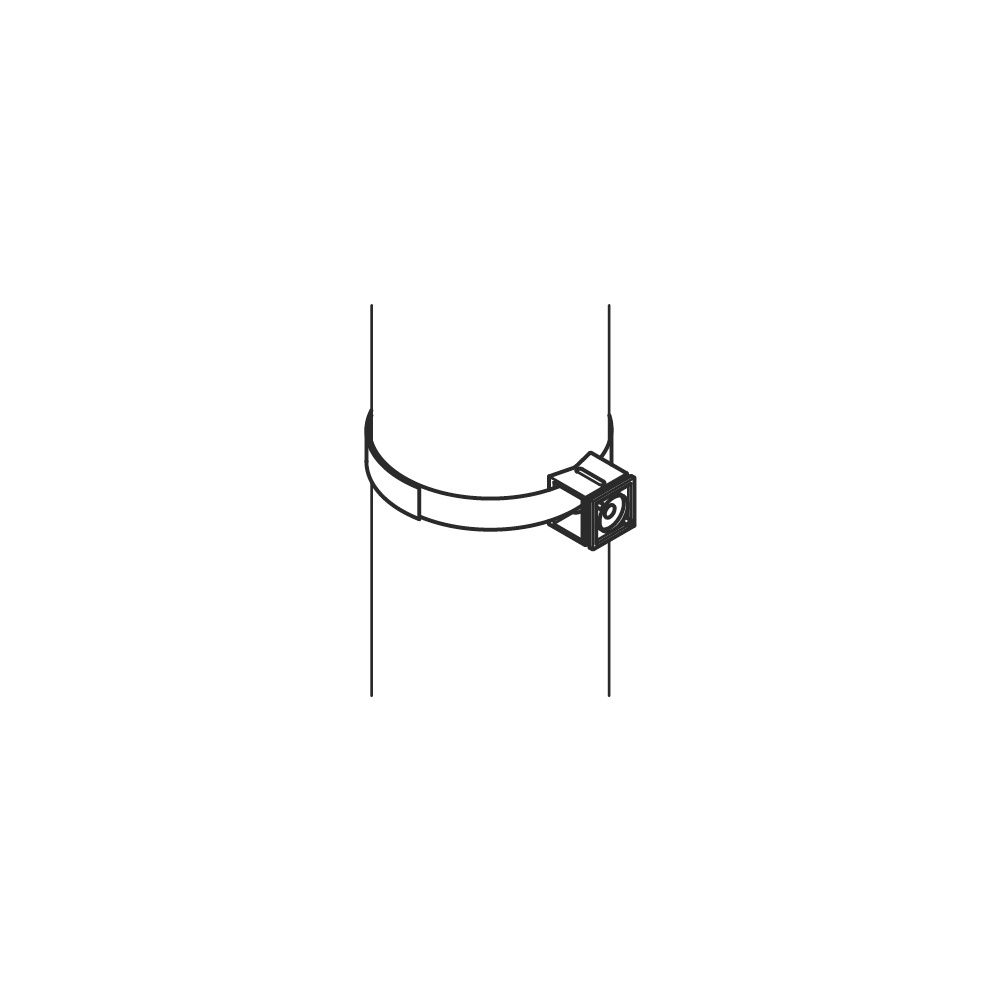 Walraven Klettband IKS-2000, Breite 12mm Rolle 25m für Schilderhalter, Schwarz... WALRAVEN-0200310 8712993427772 (Abb. 3)