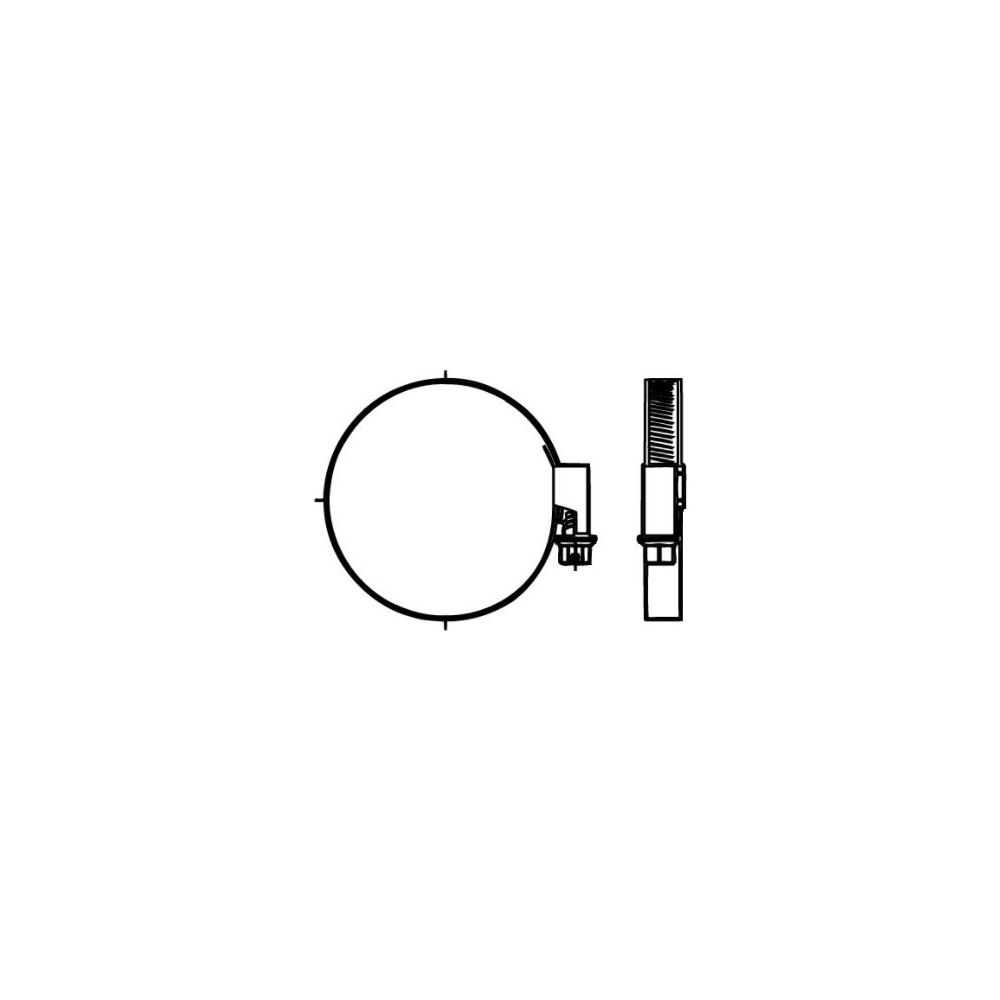 Walraven Schnecken-Gewindeschelle Breite 9mm, Durchmesser 10-16mm, optimale Schlauchs... WALRAVEN-0680016 8712993344833 (Abb. 3)