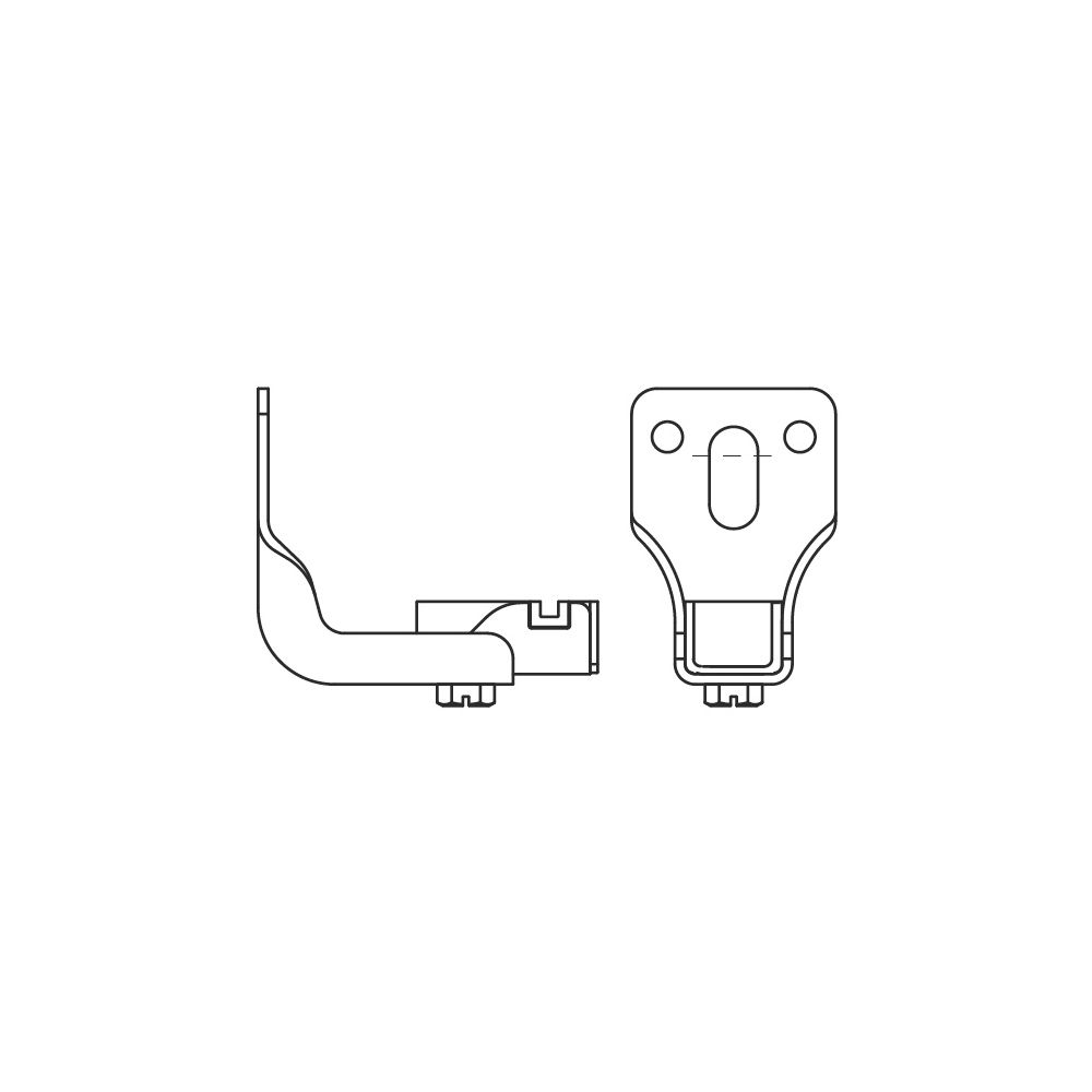 Walraven Wandkonsole 7501, für Heizkörperbefestigungssatz, elektrolytisch verzinkt... WALRAVEN-0750100 8712993011681 (Abb. 3)
