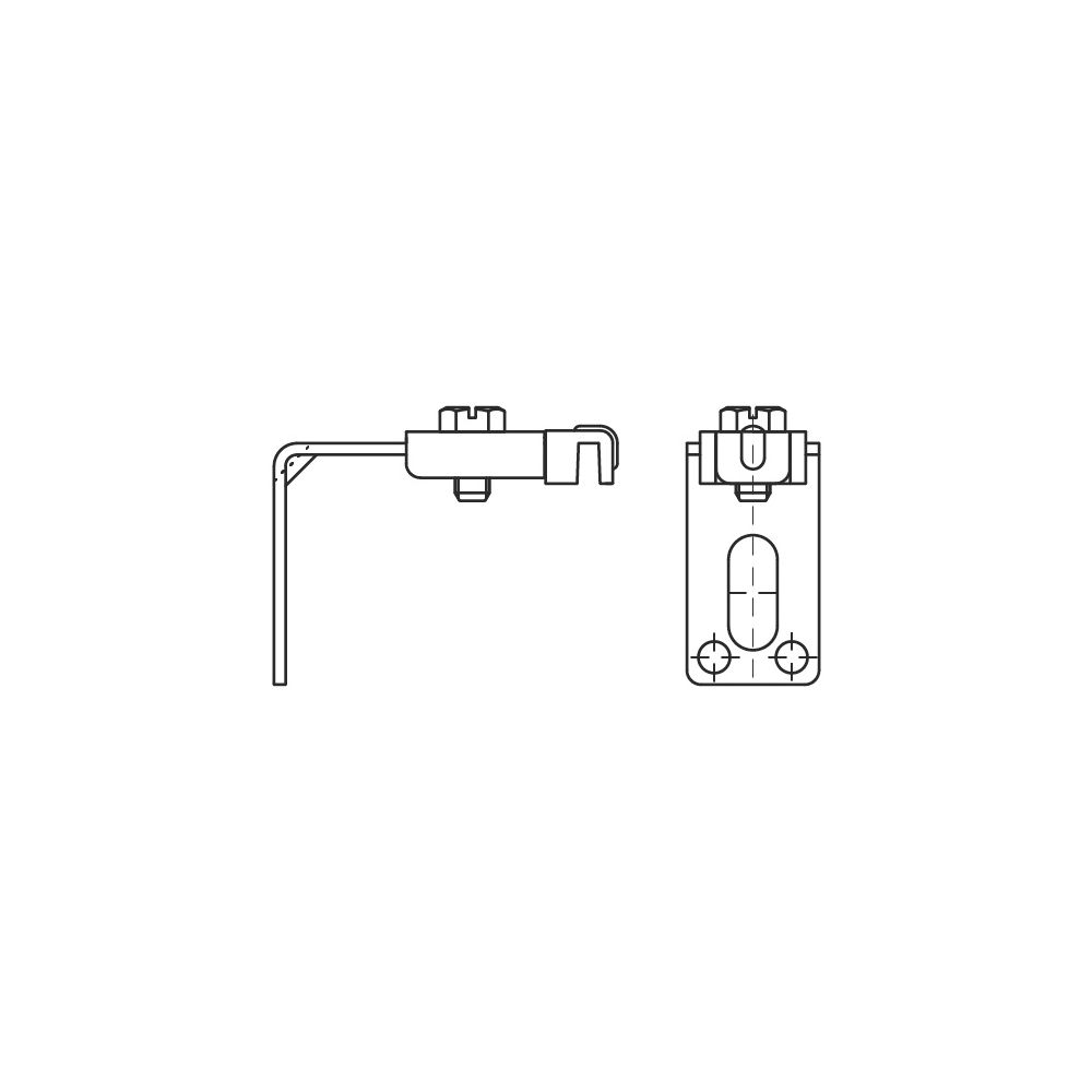 Walraven Wandhalter 7524, für Heizkörperbefestigungssatz, elektrolytisch verzinkt... WALRAVEN-0752400 8712993011711 (Abb. 3)