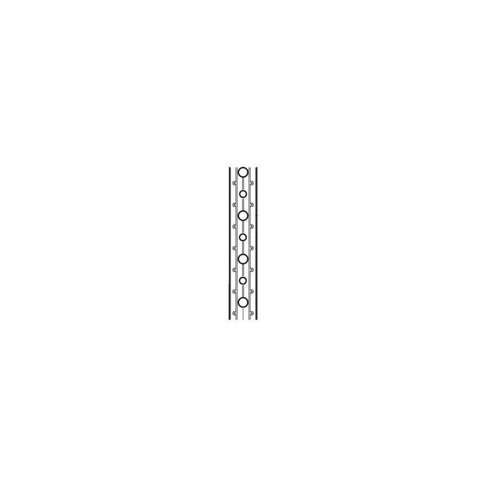 Walraven Montageband 19x3mm Länge 10m Lochbild 4,5 und 6,5mm, Stahl PVC-beschichtet... WALRAVEN-0832719 8712993053056 (Abb. 5)