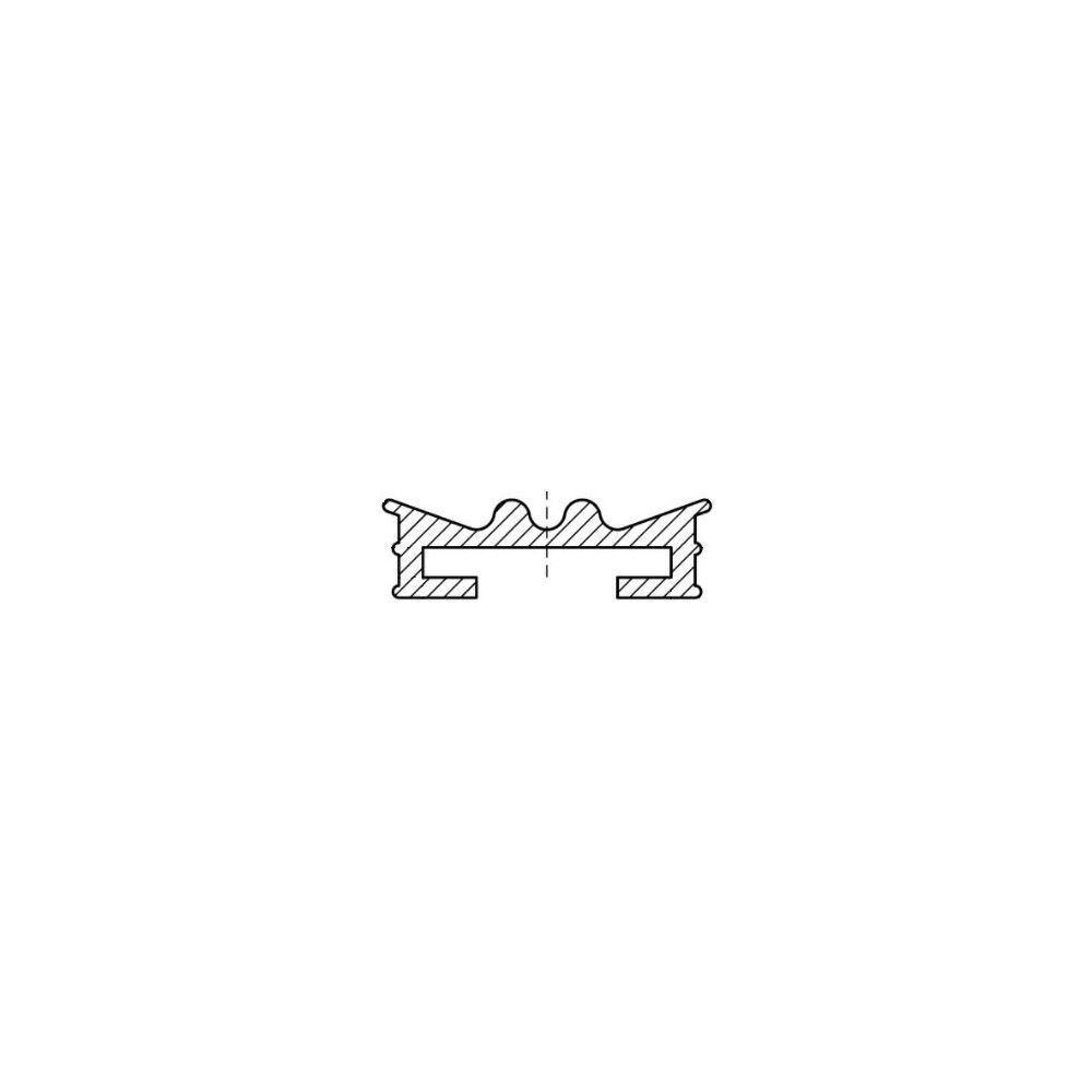 Walraven Gummieinlage 25x4mm, Länge 140m Temperatur -30 bis 110 Grad C DIN 4109, EPDM... WALRAVEN-0840254 8712993304721 (Abb. 3)