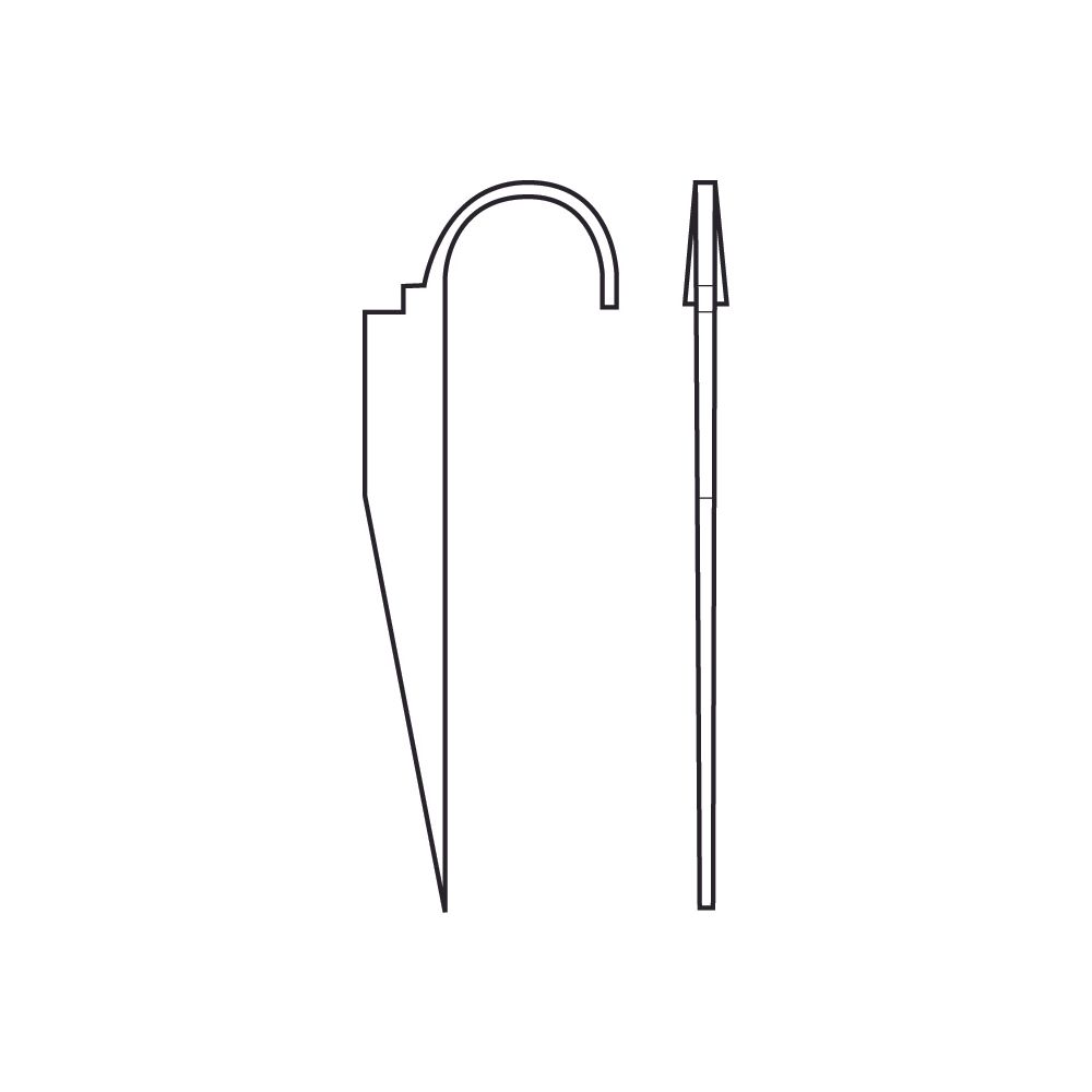 Walraven Rohrhaken 21mm 1/2'', 1-teilig für Stahlrohre, Stahl roh... WALRAVEN-0860021 8712993348275 (Abb. 3)