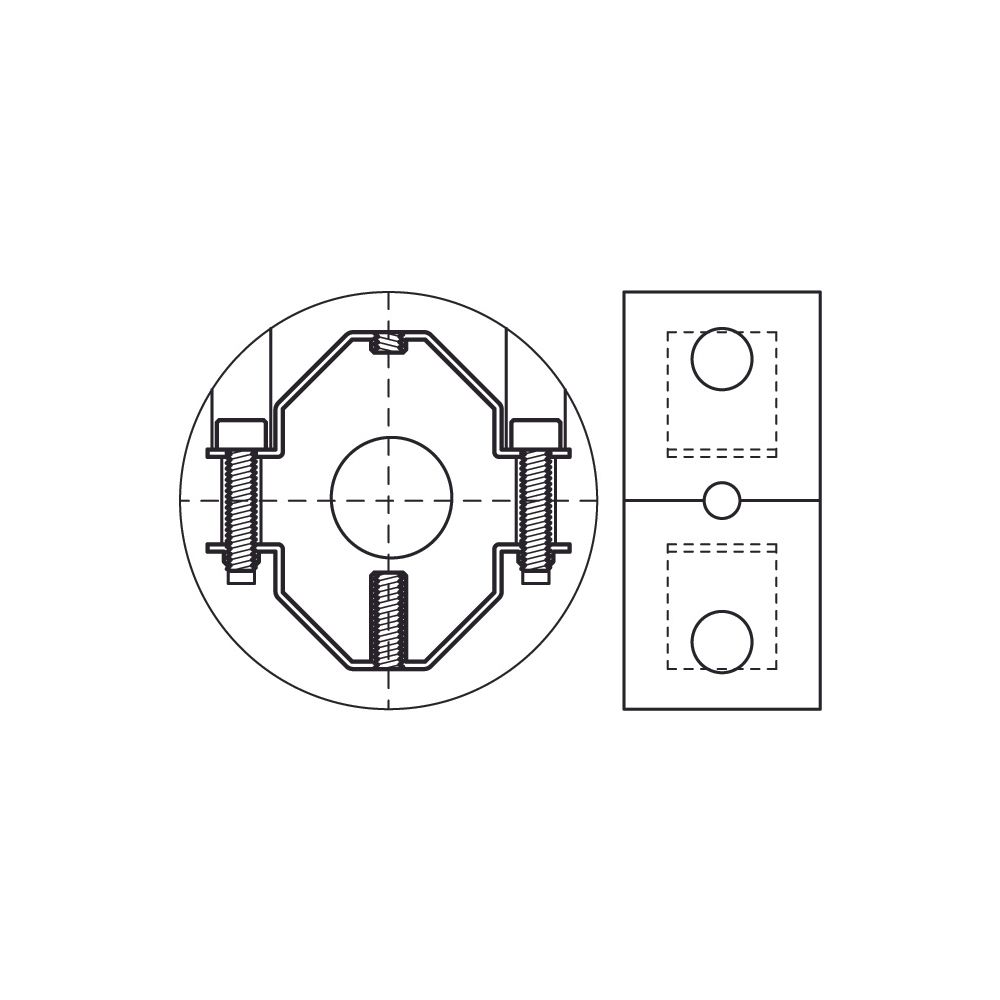Walraven Bisofix Kälteschelle 88, Gewinde M8 M10 1/2", -50 bis 105 Grad C, für Rohrdu... WALRAVEN-0880035 8712993069163 (Abb. 3)