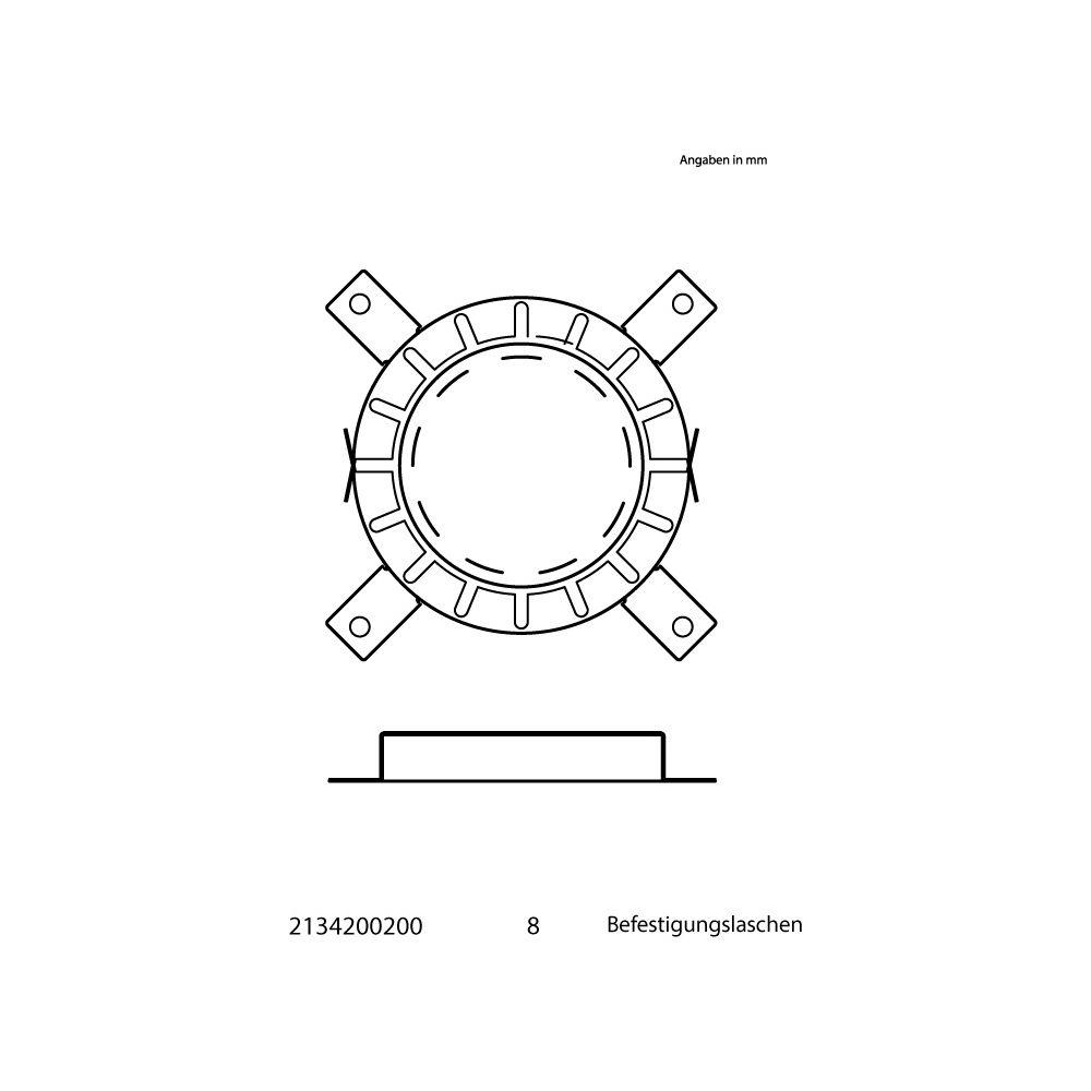 Walraven Pacifyre Brandschutzmanschette AWM II 200mm, für un-/gedämmte brennbare R... WALRAVEN-2134200200 8712993598557 (Abb. 3)