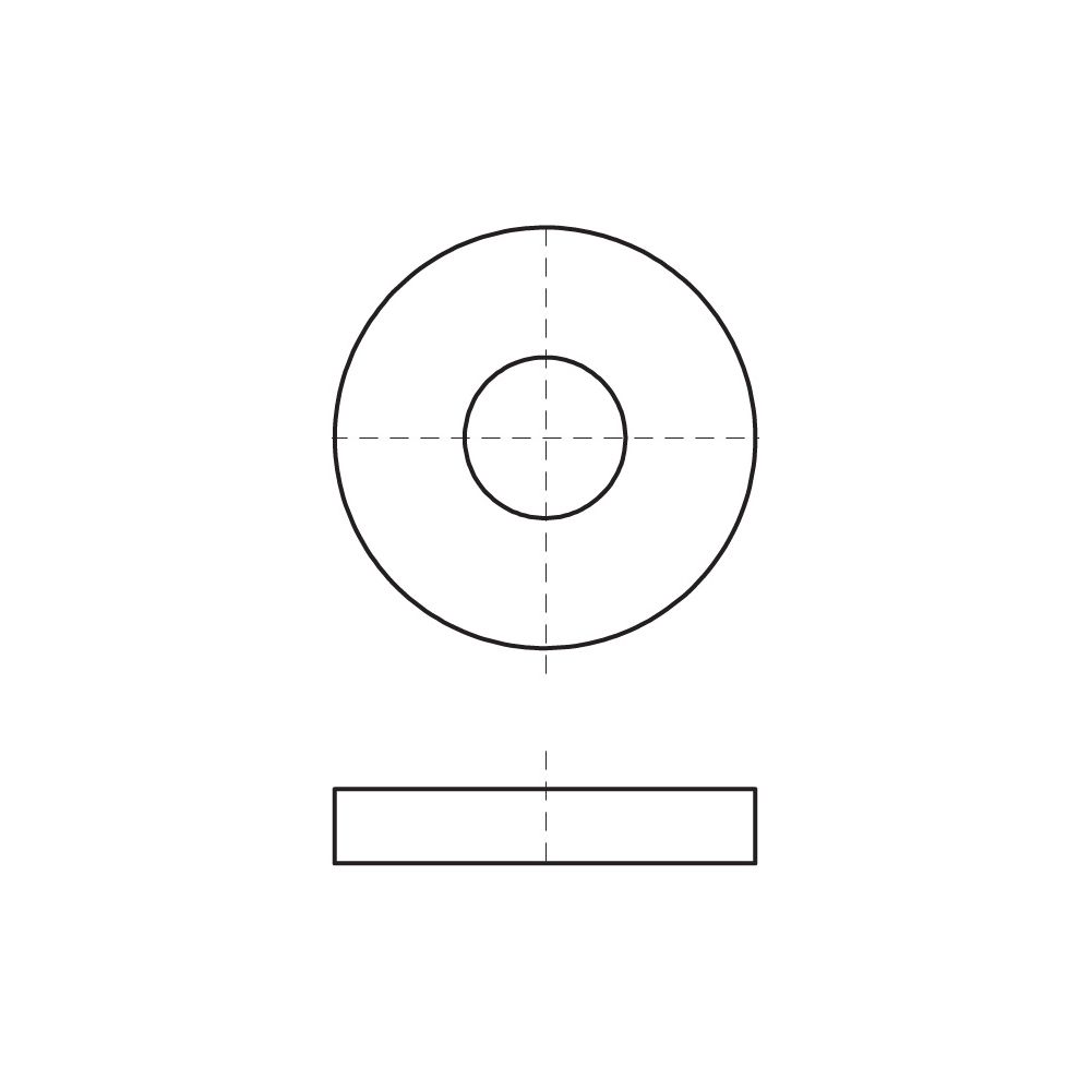 Walraven VibraTek Unterlegscheibe SA-W 25x4mm, Innendurchmesser 8,5mm, EPDM... WALRAVEN-2801308504 8719942046596 (Abb. 3)