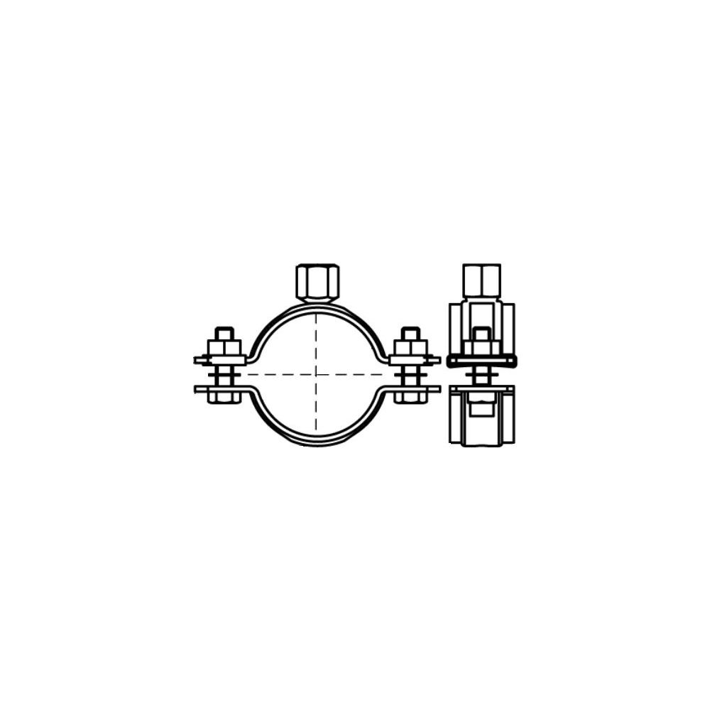 Walraven Schwerlastschelle HD500 1", BUP 159-169mm Zweischraubenschelle... WALRAVEN-33088169 8719942022859 (Abb. 3)