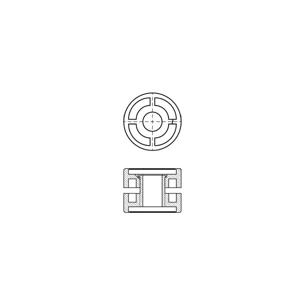 Walraven Schalldämpfer Typ M und F, 30x30x23mm für RapidRail und RapidStrut M10, TPE,... WALRAVEN-4125006 8712993092901 (Abb. 3)