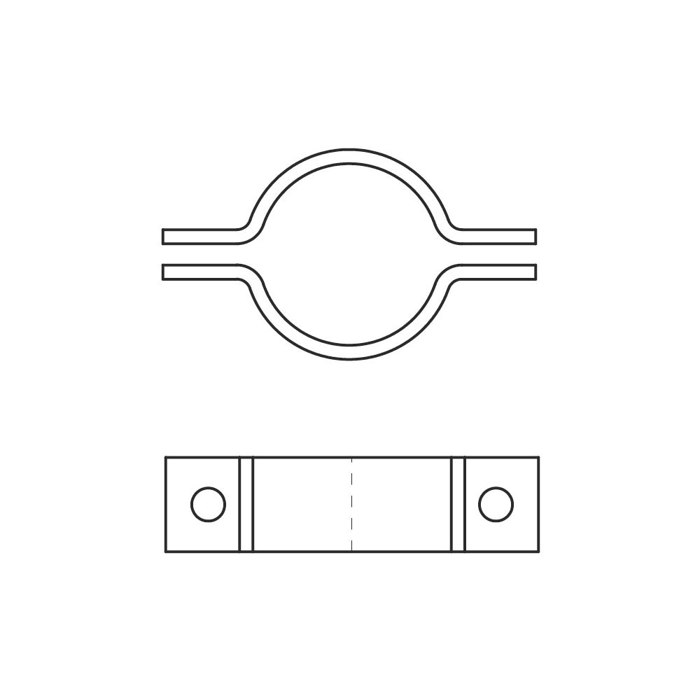 Walraven Rohrschelle DIN 3567 Typ A, Durchmesser 41-43mm DN 32, Stahl... WALRAVEN-46100043 8719942981958 (Abb. 3)