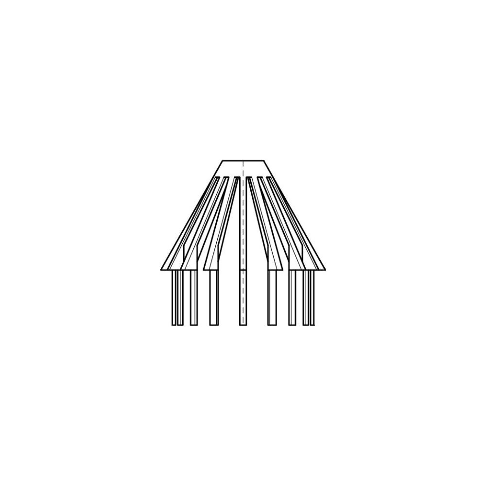 Walraven Laubfanggitter, 83x83x68mm für Rohrdurchmesser 60-75mm, Polypropylen, Grau R... WALRAVEN-5952060 8712993002764 (Abb. 3)