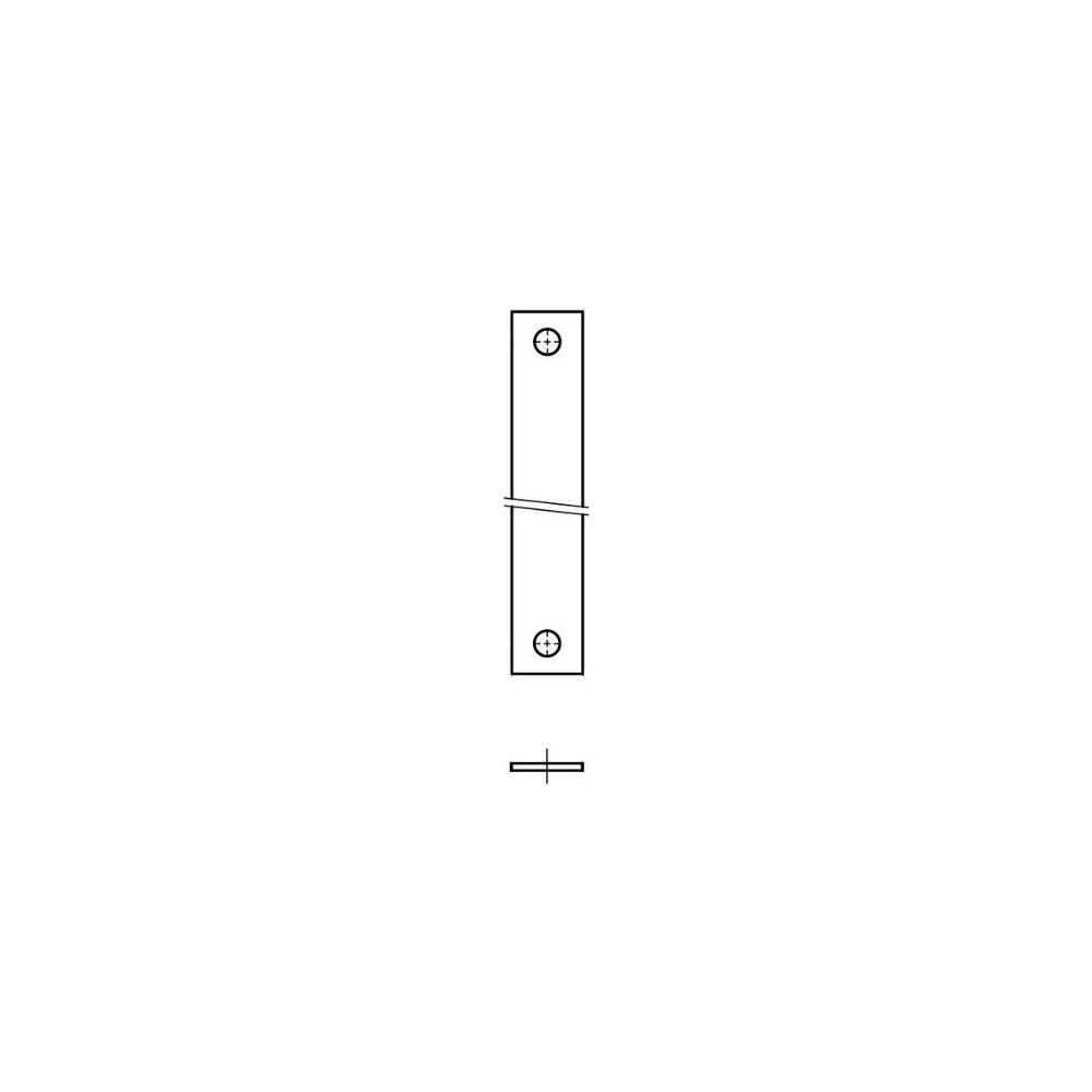 Walraven Sicherungslasche 400x40x3mm Länge 400mm M12/16, sendzimirverzinkt... WALRAVEN-6015112 8712993105748 (Abb. 3)