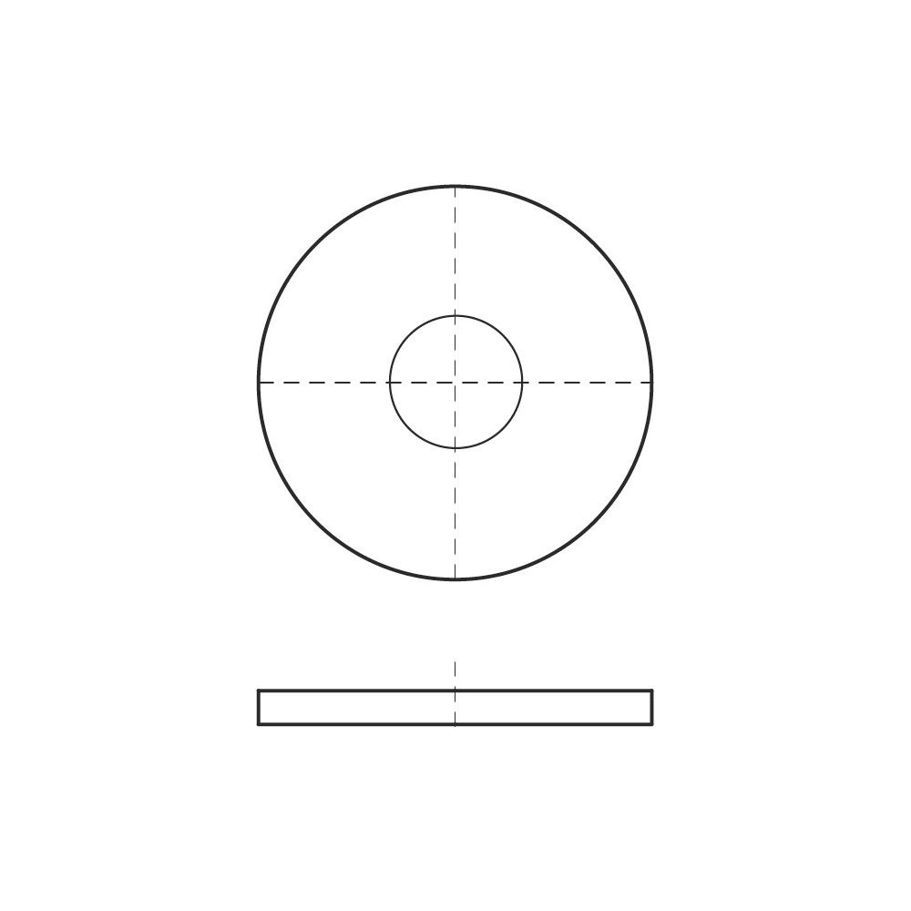 Walraven Kotflügelscheibe 20x1,5mm, Innendurchmesser 5,3mm, Stahl... WALRAVEN-6176520 8712993370351 (Abb. 3)