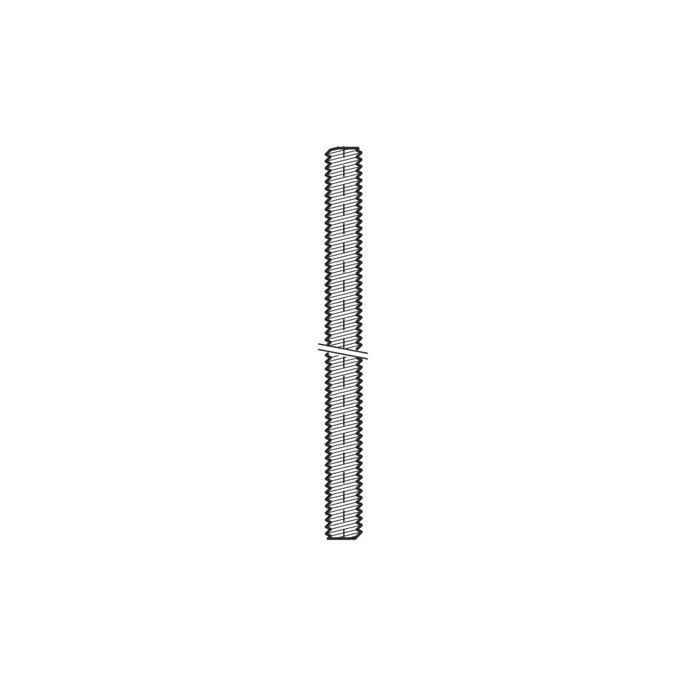 Walraven Gewindestange DIN 976-1, Länge 1m Gewinde M8, elektrolytisch verzinkt... WALRAVEN-6303008 8712993006441 (Abb. 5)