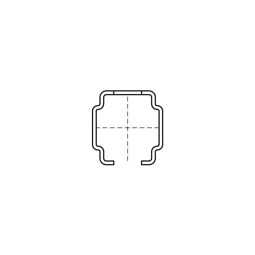 Walraven RapidRail Montageschiene C-Profil, 38x40mm Länge 2m, sendzimirverzinkt... WALRAVEN-6505235 8712993850266 (Abb. 3)