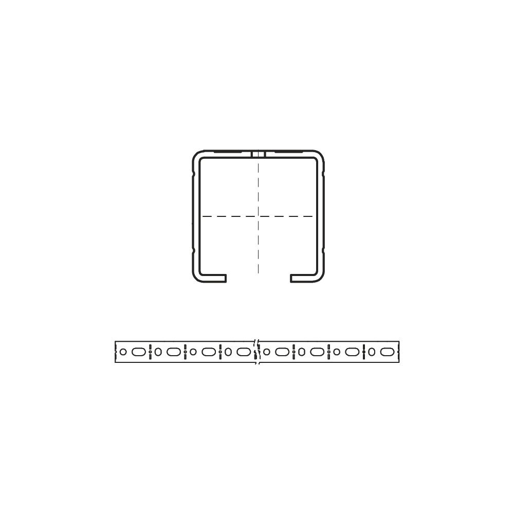 Walraven RapidRail Montageschiene C-Profil, 30x15mm Länge 2m mit Schnittmarkierunge... WALRAVEN-650530152 8719942084222 (Abb. 5)