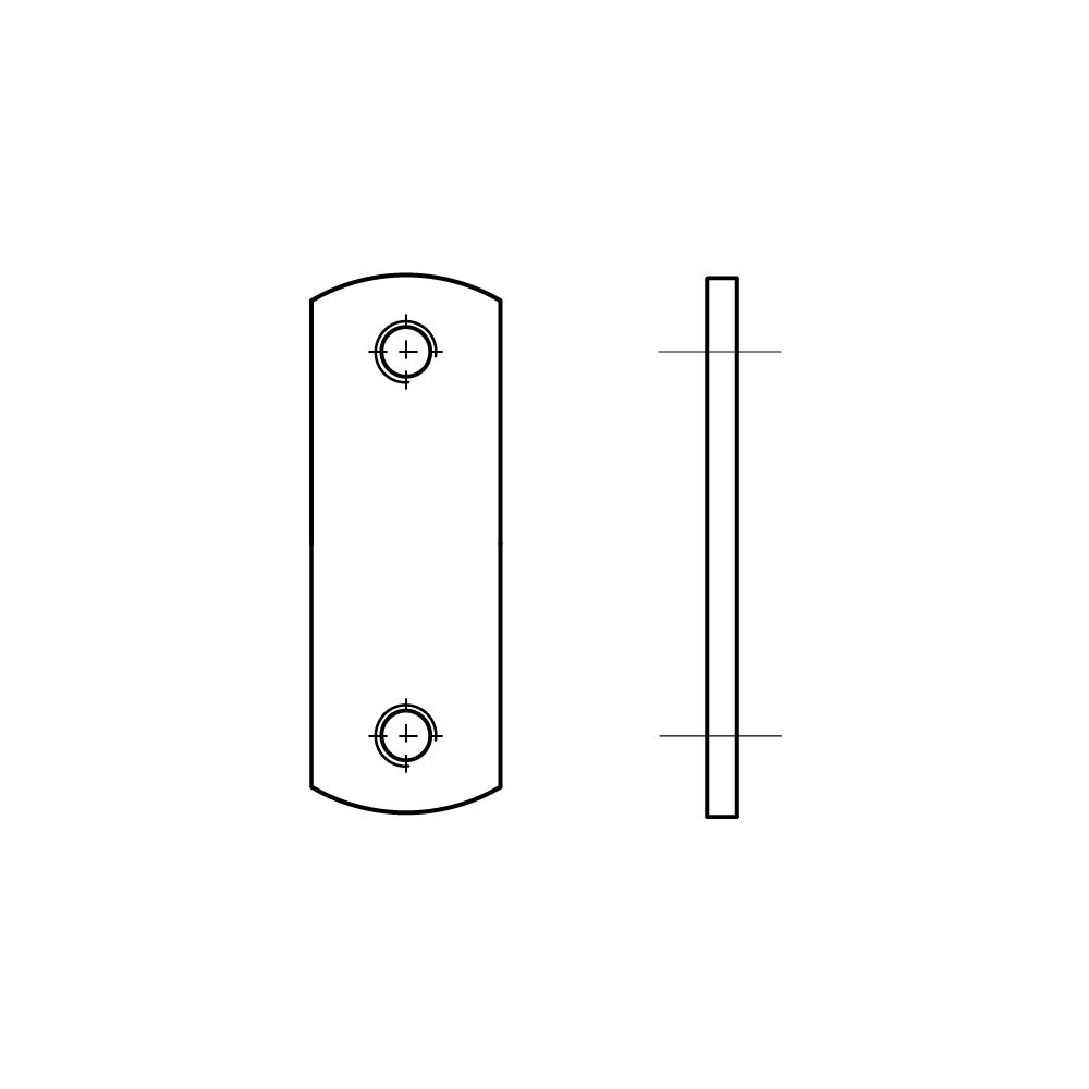 Walraven Doppelschiebemutter M8, für RapidRail Schienen, Stahl elektrolytisch verzink... WALRAVEN-6513208 8712993283613 (Abb. 3)