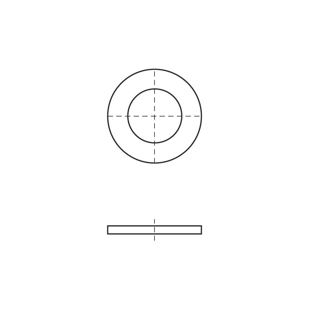 Walraven Unterlegscheibe EN-ISO 7089 BUP 17x30x3mm, brandgeprüft... WALRAVEN-65381316 8712993979905 (Abb. 3)