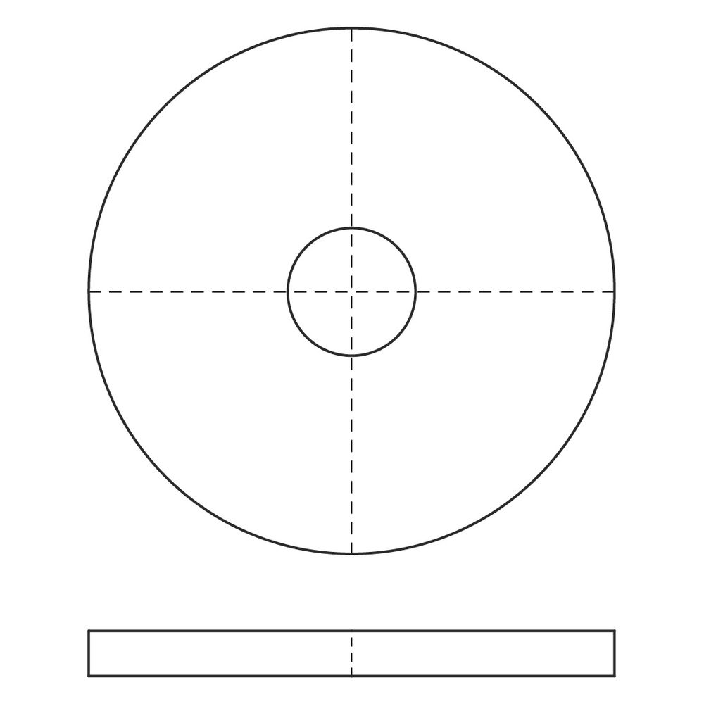 Walraven Strut Unterlegscheibe BUP, 8,4x40x3mm, brandgeprüft... WALRAVEN-65381508 8712993848171 (Abb. 3)