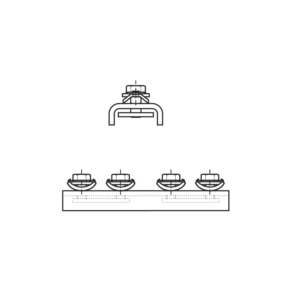 Walraven RapidRail Längsverbinder, Schienenverbinder 200x34,5mm, Edelstahl... WALRAVEN-6547001 8719942014656 (Abb. 3)