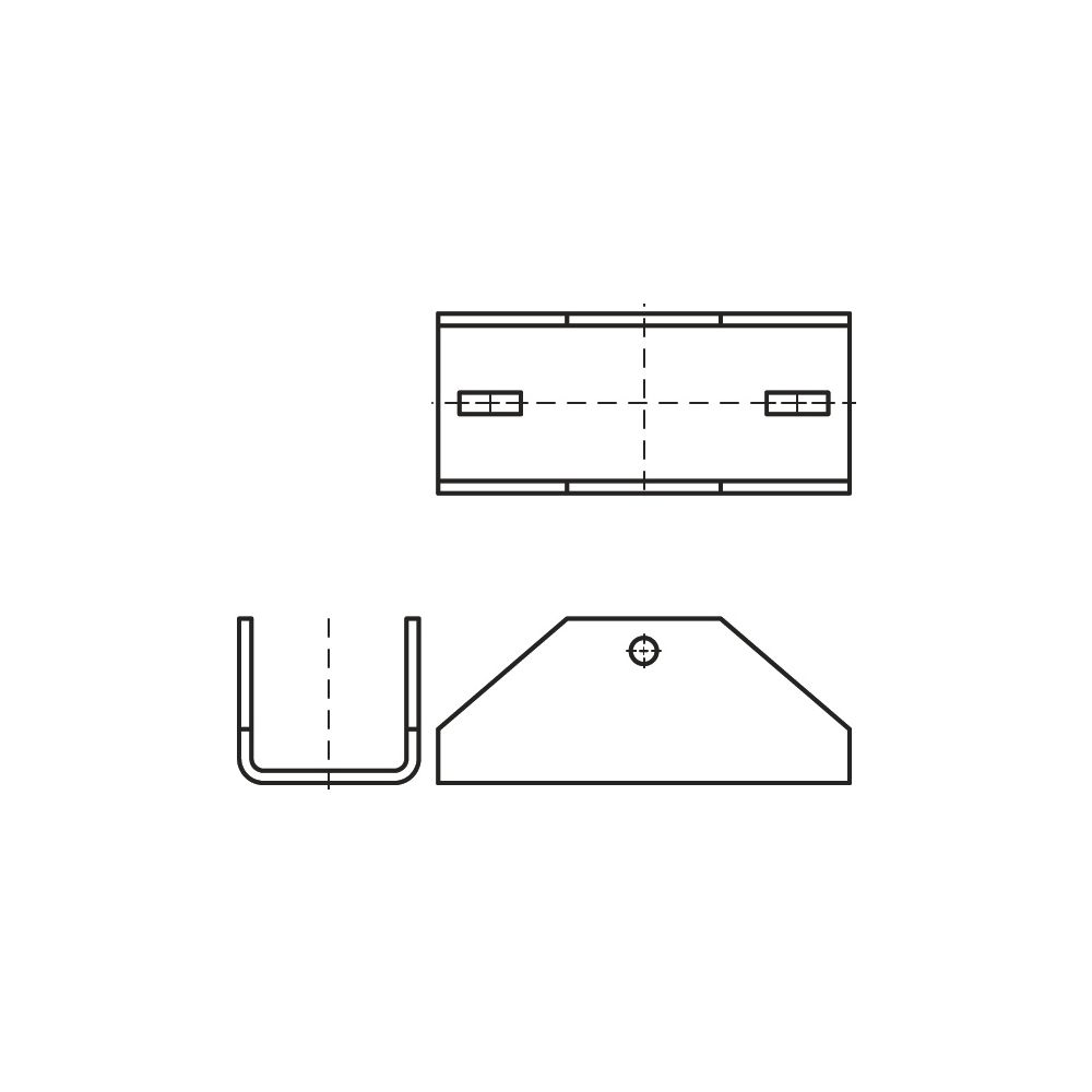 Walraven Maxx Grundplatte BP80H, für Profil MX80, 268x97mm, feuerverzinkt... WALRAVEN-6581808 8719942125864 (Abb. 3)