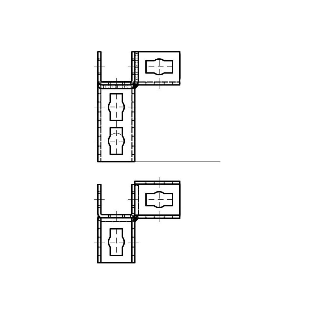 Walraven PushStrut Knopfverbinder 3D R, 111x149x45mm, elektrolytisch verzinkt... WALRAVEN-6594031 8712993984626 (Abb. 3)