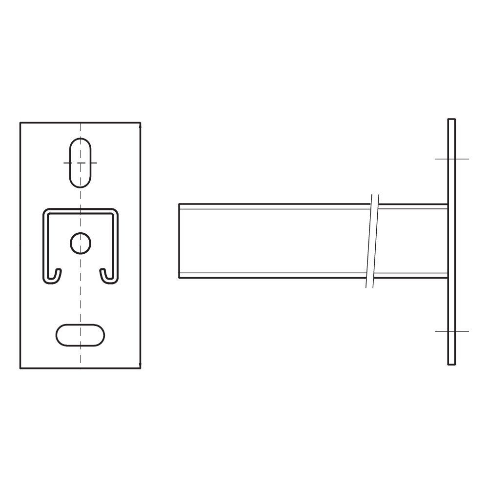 Walraven RapidStrut Wandkonsole 41x41, Länge 600mm, Edelstahl V4A... WALRAVEN-6607864 8712993312962 (Abb. 3)