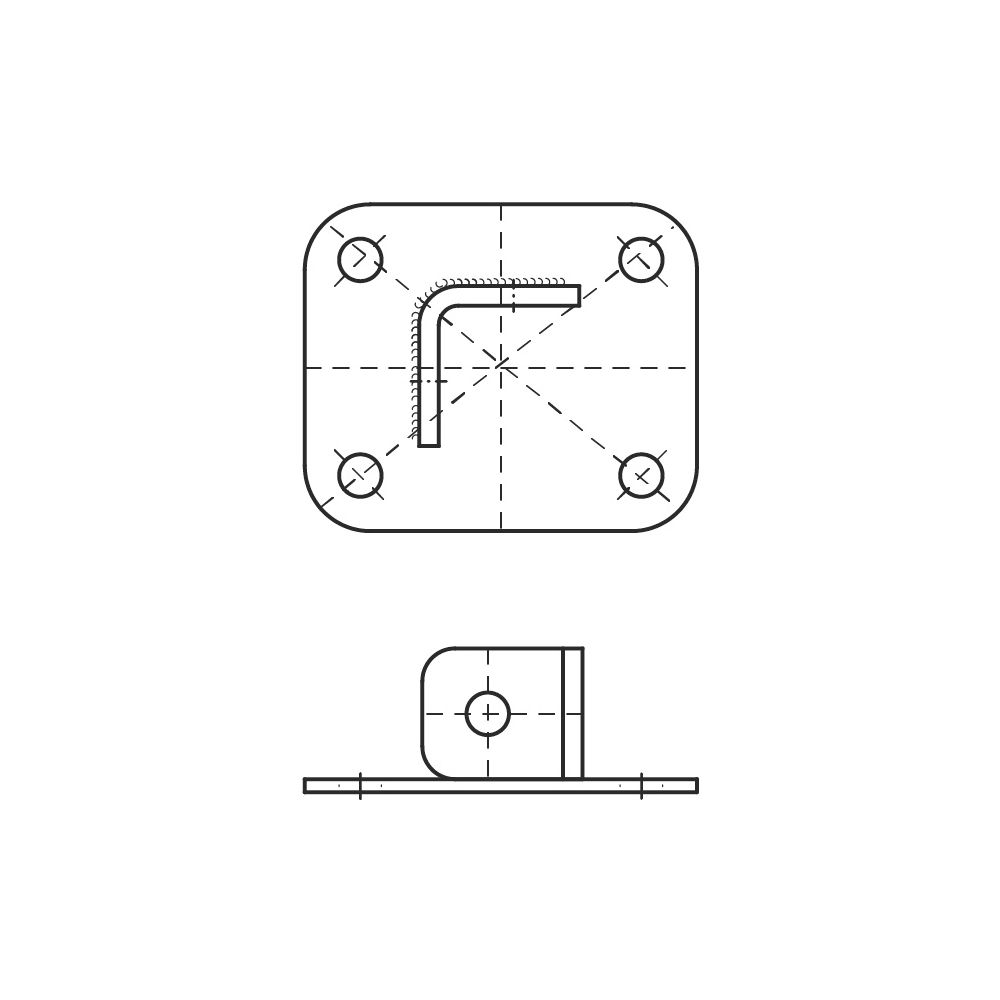 Walraven Strut Schienenfuß, für Strut-Schiene 41x41mm, elektrolytisch verzinkt... WALRAVEN-66583602 8712993189335 (Abb. 3)