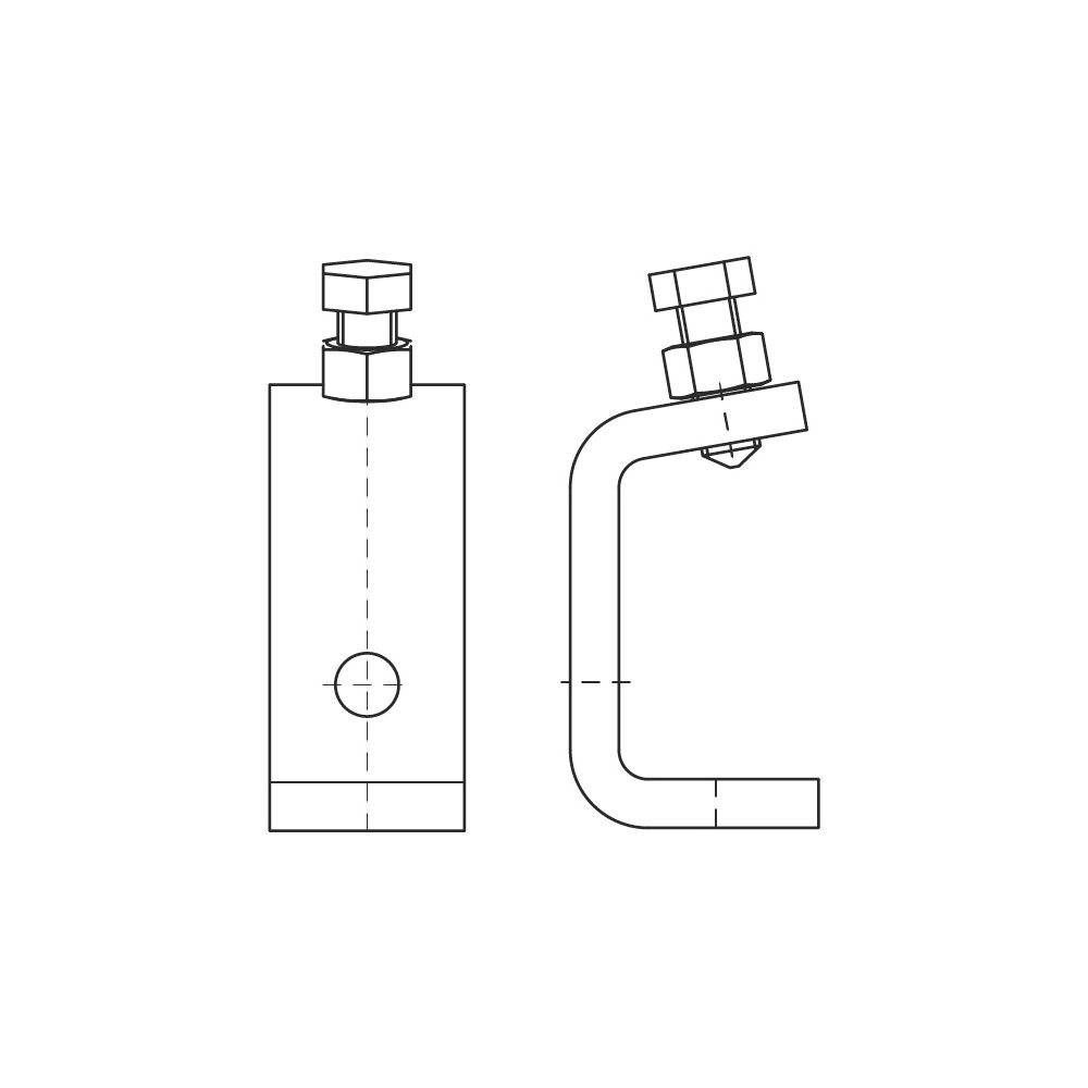 Walraven Strut Trägerklammer Typ C, M12 für Profil 41x41/21D, elektrolytisch verzink... WALRAVEN-66583736 8712993189311 (Abb. 3)