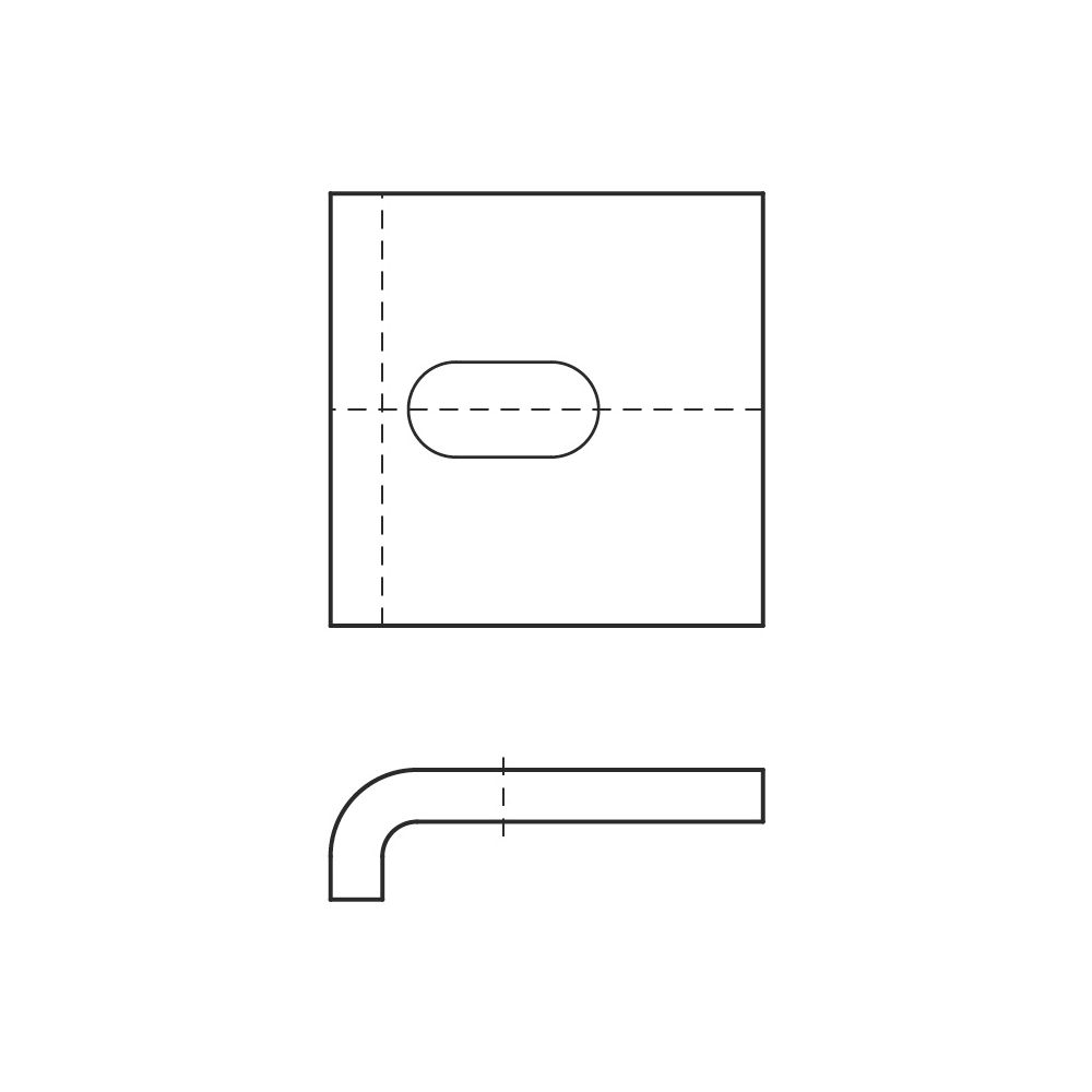 Walraven Strut Trägerklemmplatte, M10 für Flanschstärke bis 15mm, elektrolytisch ver... WALRAVEN-66583741 8712993189274 (Abb. 3)