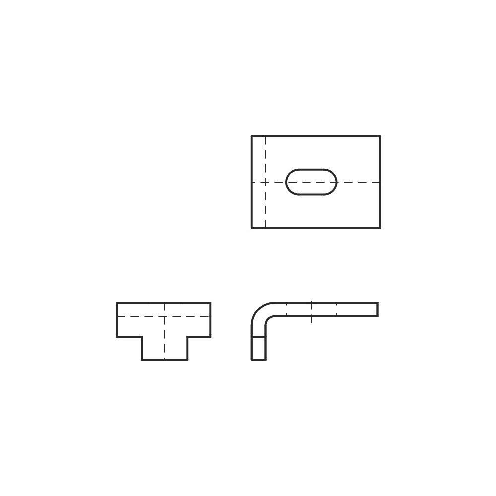 Walraven Strut Trägerklemmplatte plus, M10 für Flanschstärke bis 15mm, elektrolytisc... WALRAVEN-66583761 8712993189298 (Abb. 3)