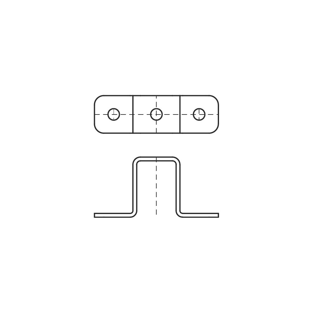 Walraven Strut Kreuzverbinder BUP, für RapidStrut Schienen 41x124mm, Stahl... WALRAVEN-66588299 8719942028783 (Abb. 3)