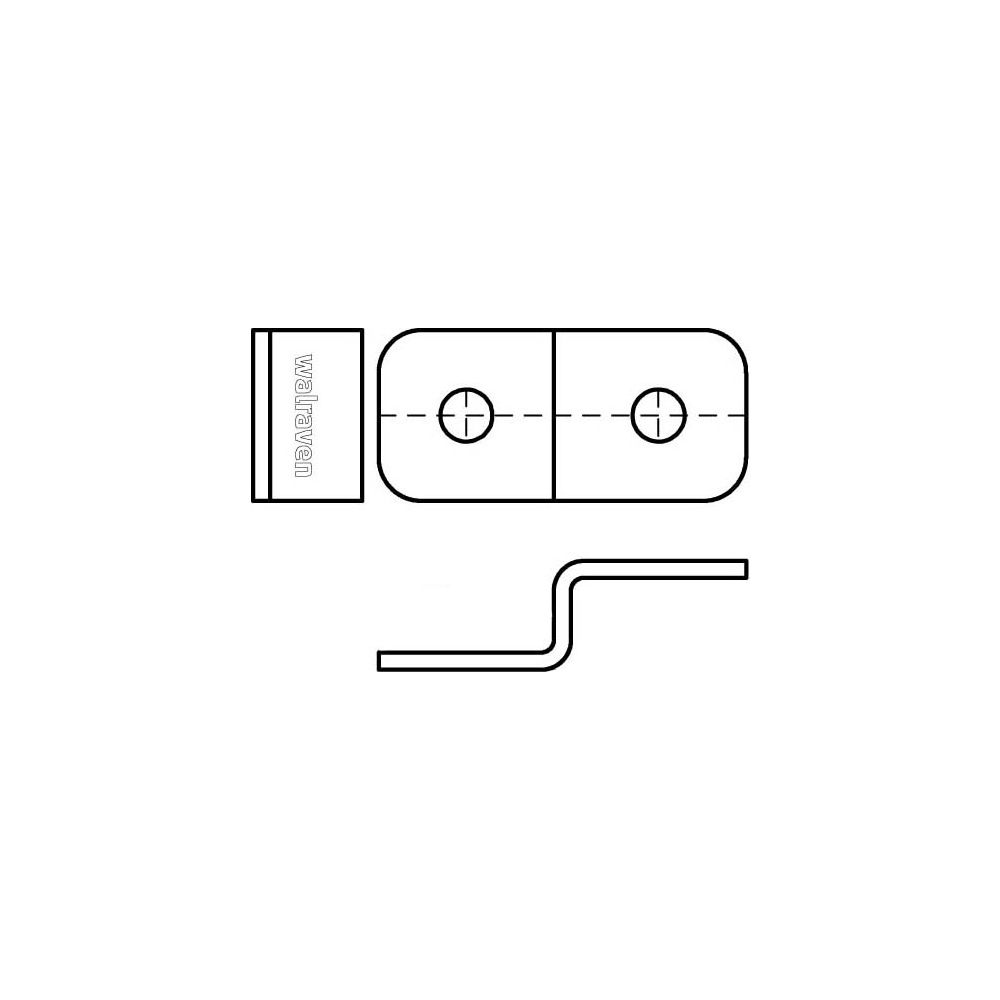 Walraven Strut Schienenverbinder Z, für Strut-Schienen 41x21mm, BUP Stahl... WALRAVEN-66588502 8712993286669 (Abb. 3)