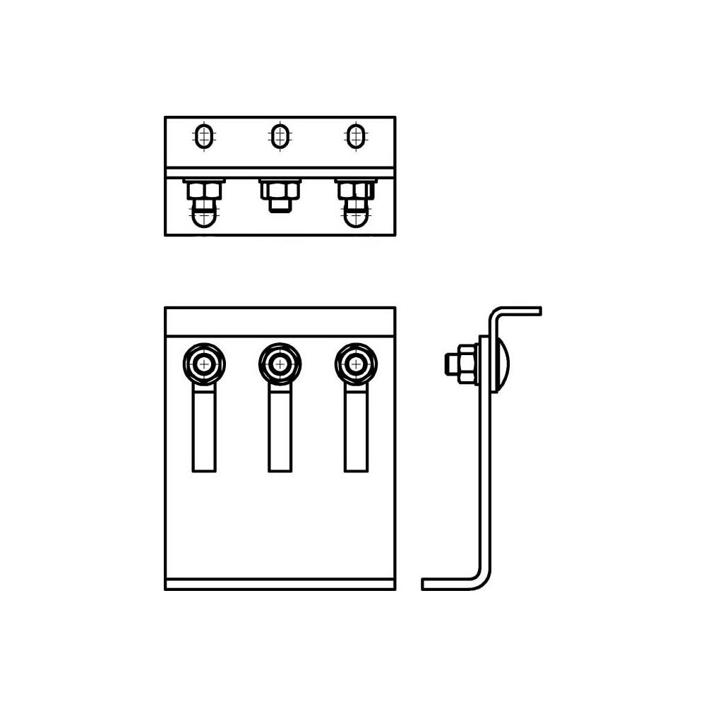 Walraven Fixpunktkonsolensatz FPC leicht, M12 BUP stufenlos verstellbar, Stahl... WALRAVEN-6698204 8712993154838 (Abb. 3)