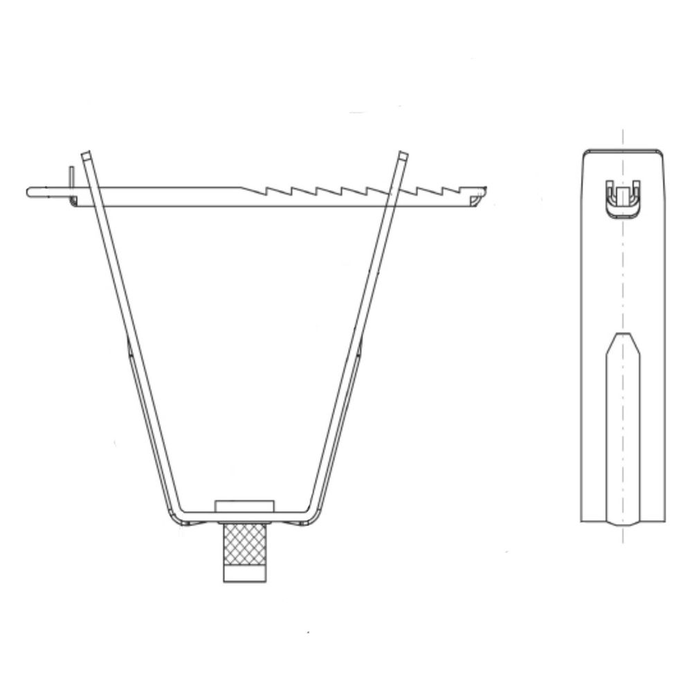 Walraven Britclips Deckenhänger Rapid RTB 13mm einteilig, für Trapezblech, Stahl... WALRAVEN-6781013 8712993559930 (Abb. 3)