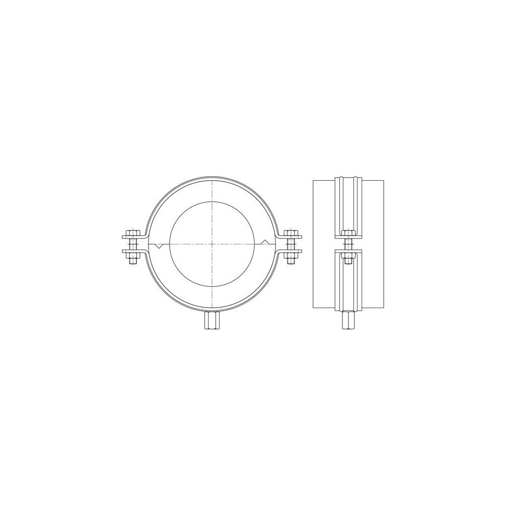 Walraven Bisofix Kälteschelle MW, Gewinde M10/M12 Dämmschichtdicke 30mm, für Rohrdu... WALRAVEN-231030114 8719942988940 (Abb. 4)