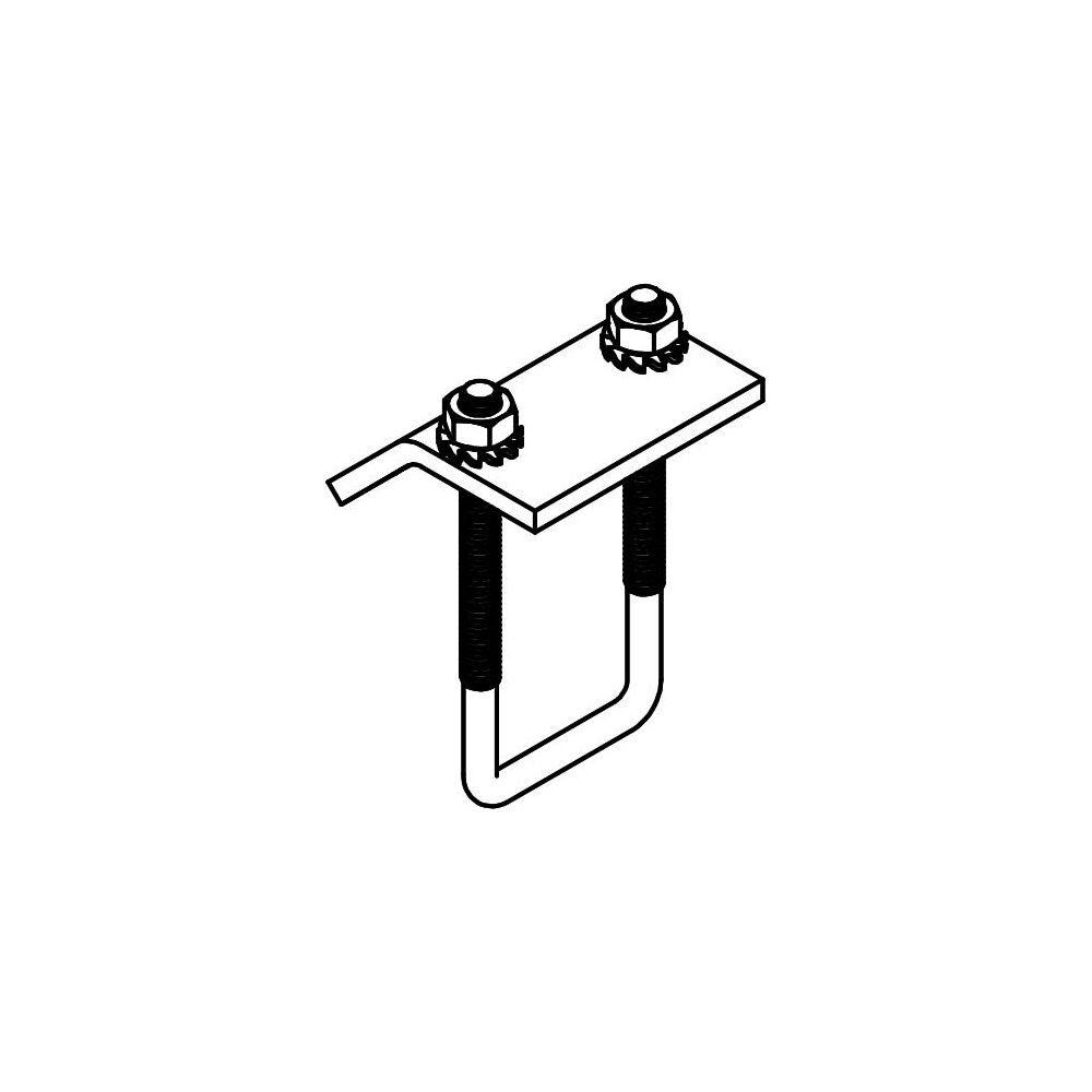 Walraven RapidRail Trägerklammer M6, elektrolytisch verzinkt... WALRAVEN-6585011 8712993284306 (Abb. 3)