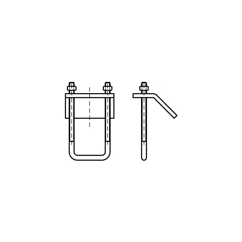 Walraven RapidRail Trägerklammer M6, Edelstahl V4A, 6587011... WALRAVEN-6587011 8712993284375 (Abb. 3)