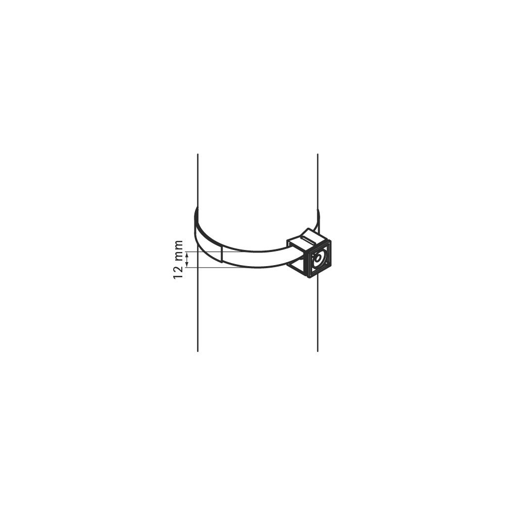 Walraven Klettband IKS-2000, Breite 12mm Rolle 25m für Schilderhalter, Schwarz... WALRAVEN-0200310 8712993427772 (Abb. 4)