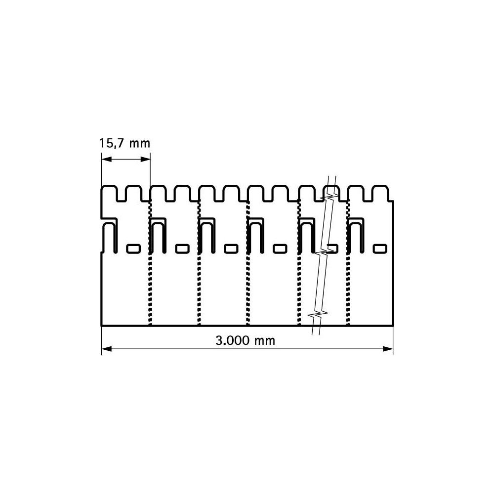 Walraven Pacifyre Metall-Gliederband EFC, Länge 3m, 2132100601... WALRAVEN-2132100601 8712993923212 (Abb. 4)
