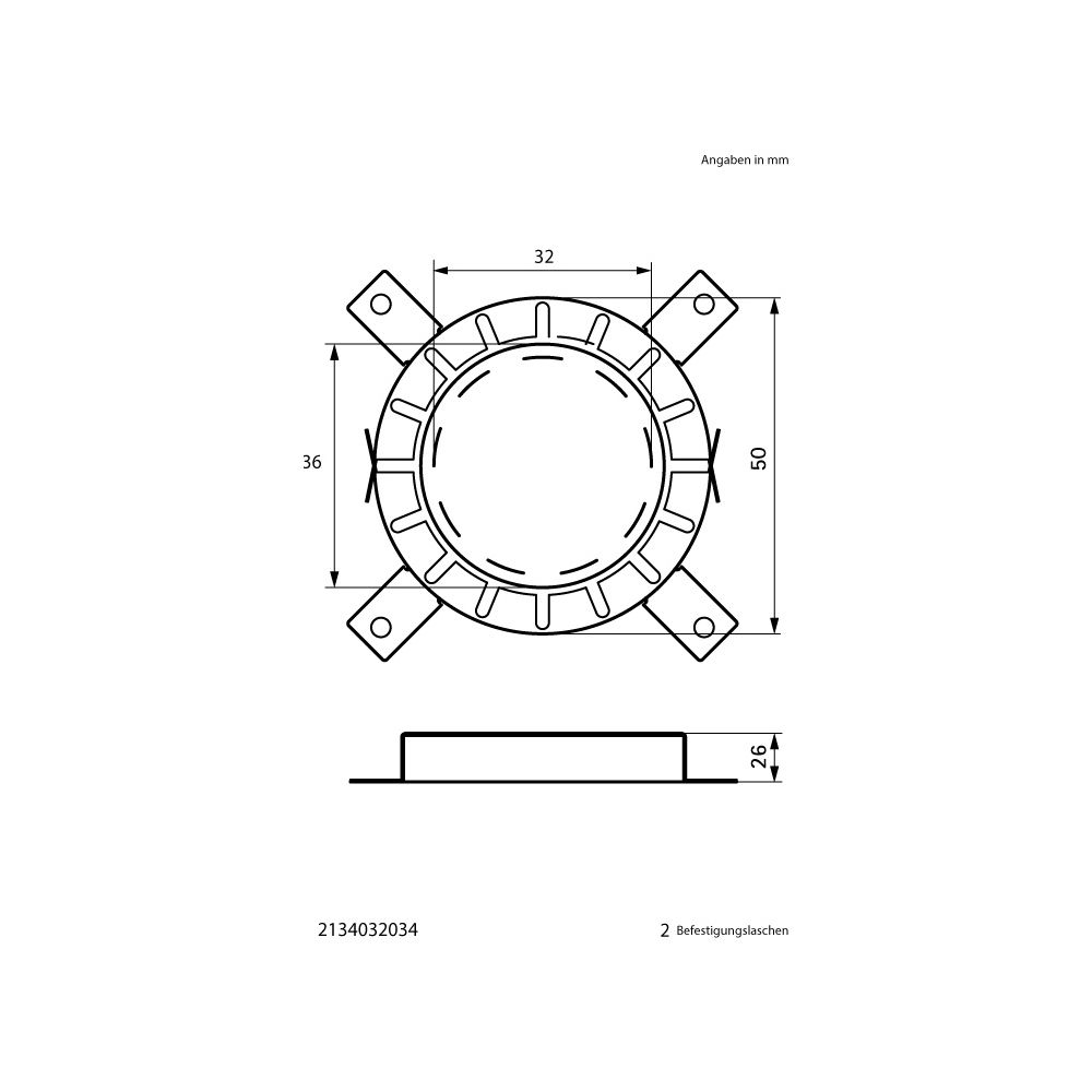 Walraven Pacifyre Brandschutzmanschette AWM II 32mm, für un-/gedämmte brennbare Ro... WALRAVEN-2134032034 8712993598335 (Abb. 4)