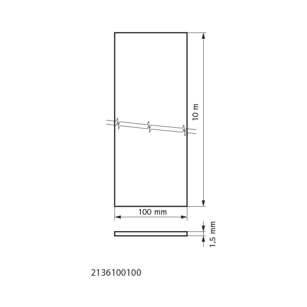 Walraven Brandschutzband Pacifyre M Rohrummantelung f. ged. nbr. Rohre 10 m... WALRAVEN-2136100100 8712993681495 (Abb. 6)