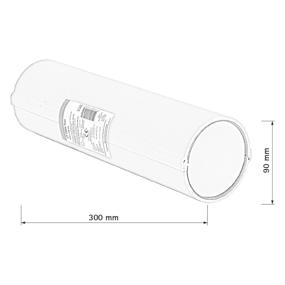 Walraven Pacifyre Brandschutzröhre Cable Tube 300x90mm, Grau... WALRAVEN-2137930090 8719942099264 (Abb. 4)