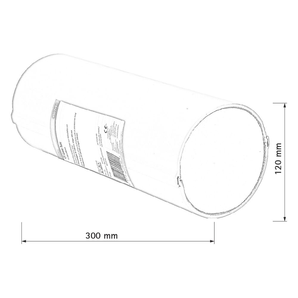 Walraven Pacifyre Brandschutzröhre Cable Tube 300x120mm, Grau... WALRAVEN-2137930120 8719942099288 (Abb. 4)