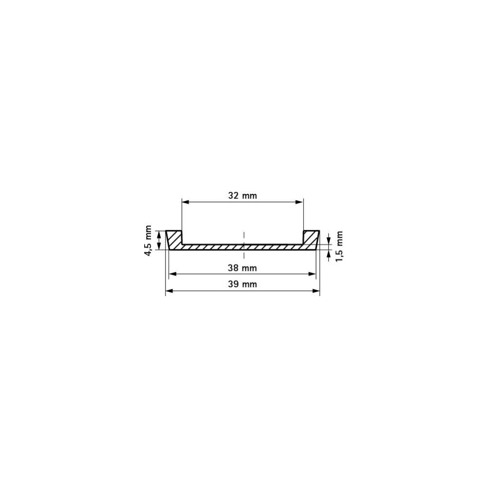 Walraven Einlegeband für Gleitschelle 434, 10m 30x1,5mm, bis Schellengröße 160mm, PVC... WALRAVEN-4389930 8712993006236 (Abb. 4)