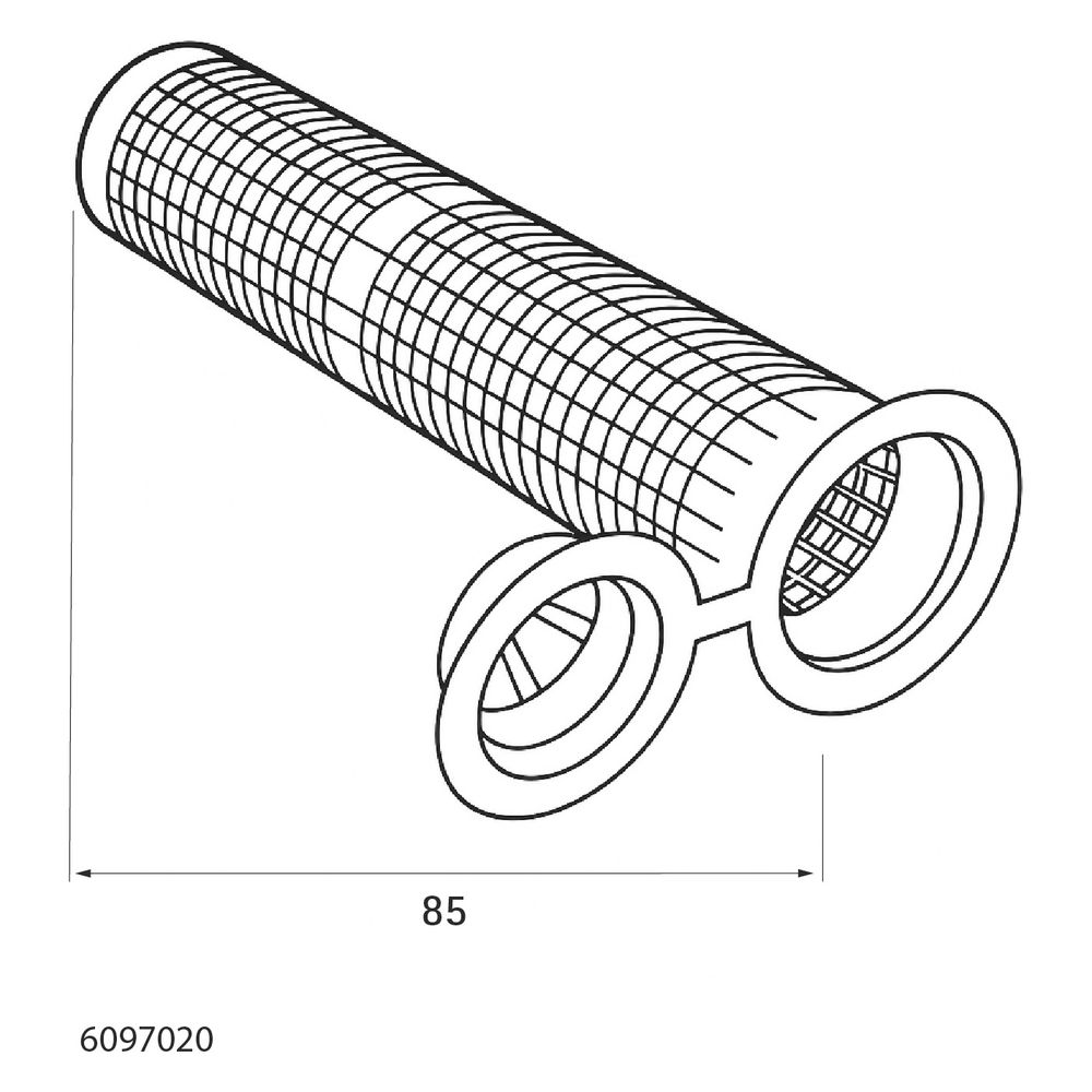 Walraven Siebhülse WIS M12, 20x85mm für Injektionsmörtel WPSF 100... WALRAVEN-6097020 8712993142774 (Abb. 4)