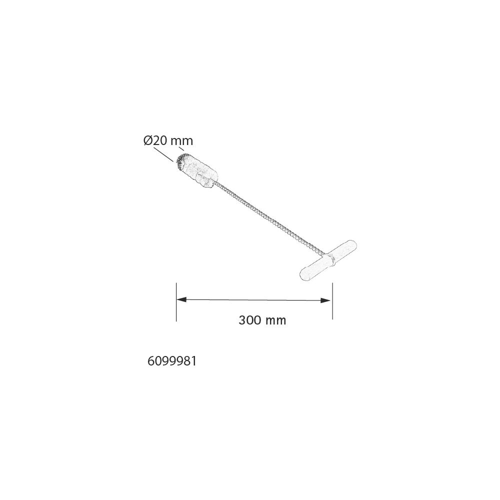 Walraven Reinigungsbürste WIS, Hybridbürste M12/16, Stahl/Naturhaar... WALRAVEN-6099981 8712993160150 (Abb. 4)
