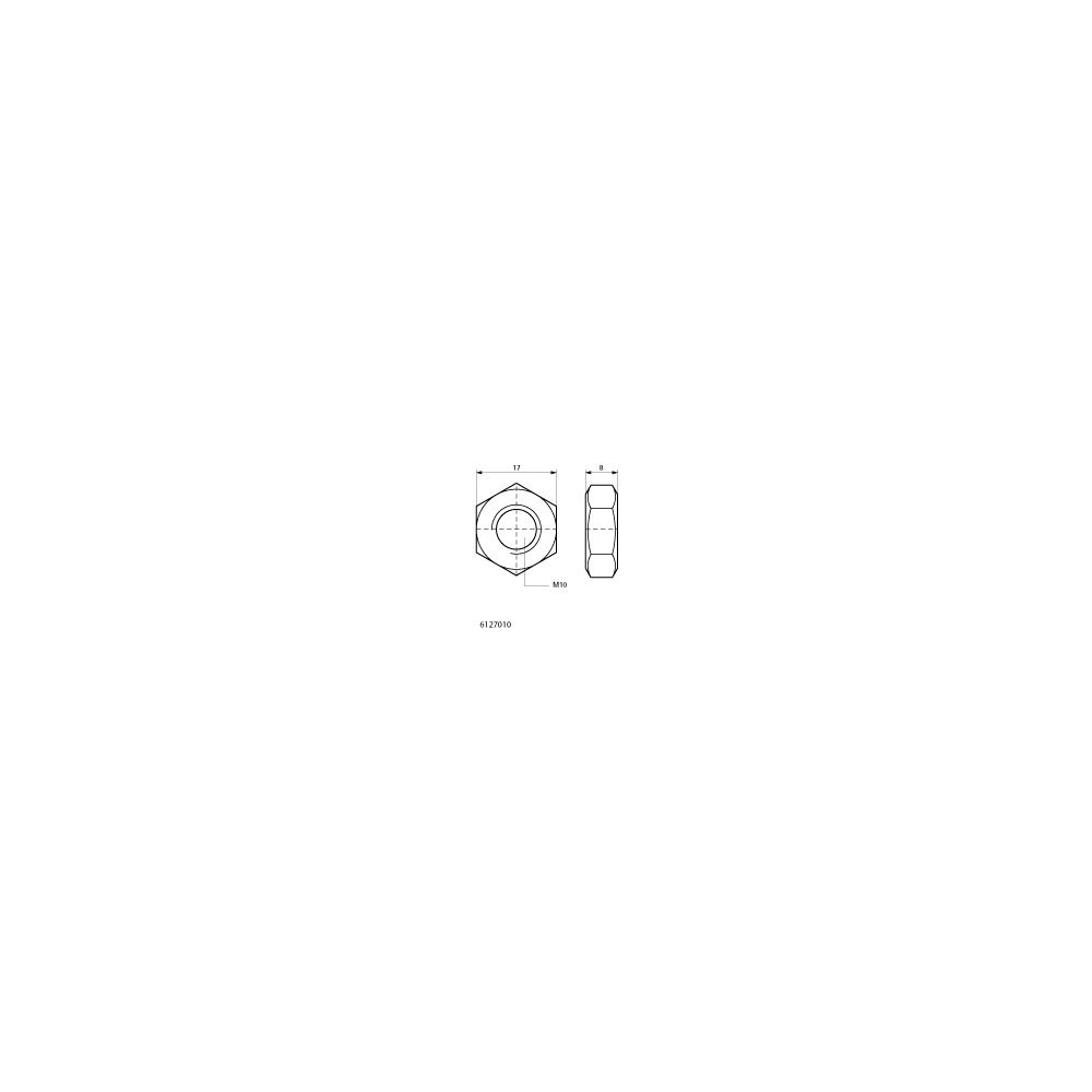 Walraven Sechskantmutter DIN 934 M10, V4A, 6127010... WALRAVEN-6127010 8712993293902 (Abb. 4)